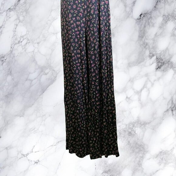 NastyGal Floral Print Square Neck Fitted Jumpsuit - Picture 8 of 12